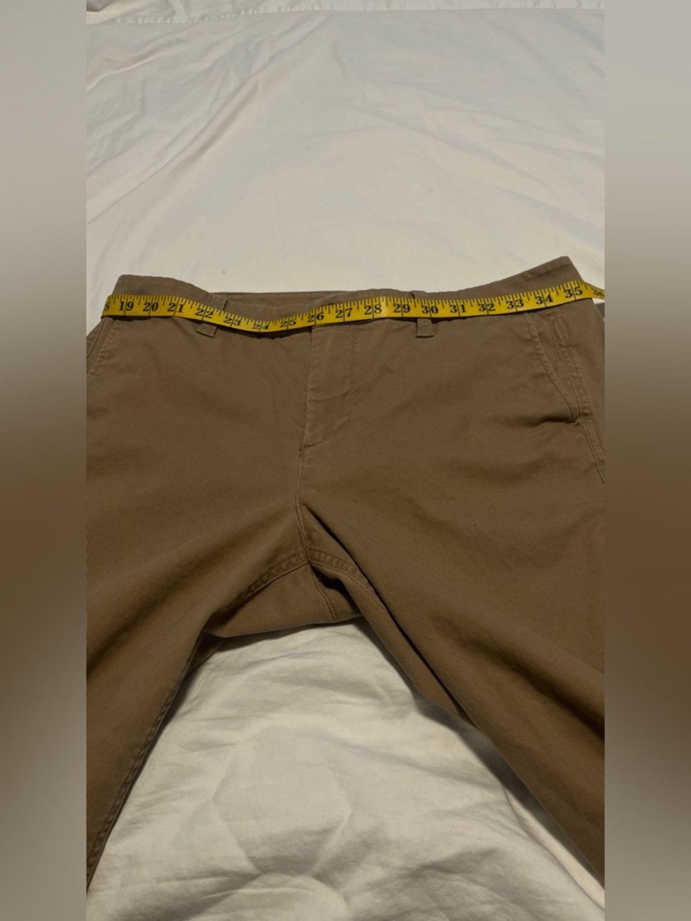 J. CREW Women’s Camel HIGH- RISE GIRLFRIEND CHINO Straight-Leg Pants Size 10 - Picture 15 of 16